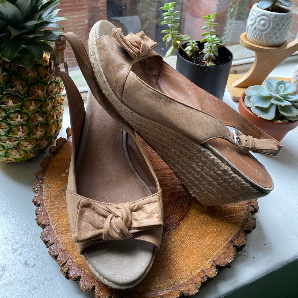 Franco Sarto Peep Toe Espadrilles